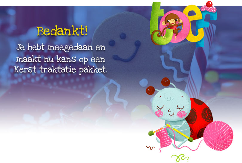Bedankt voor het meedoen